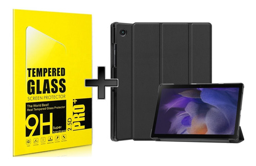 Vidrio + Funda Para Tablet Samsung A8 10,5 Carcasa X200 X205