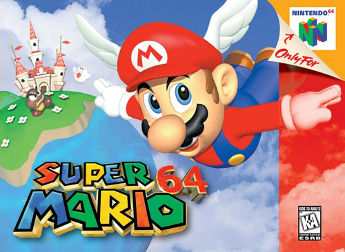Super Mario 64 Usado Garantia Nintendo 64 N64 Vdgmrs