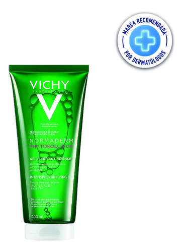 Gel De Limpieza Vichy Normaderm Para Pieles Grasas 200ml