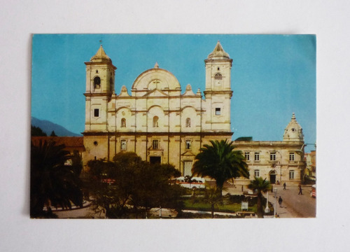 Tarjeta Postal Zipaquira - Catedral De Zipaquira