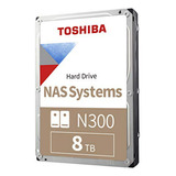 Disco Duro Interno Toshiba N300 8tb - Cmr Sata 6 Gb/s 7200 R