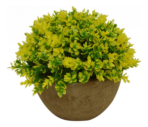 Planta Musgo Artificial Macetero Corcho Decoración 12cm 62