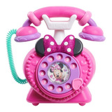 Minnie Mouse - Teléfono Giratorio Con Luces Y Sonidos