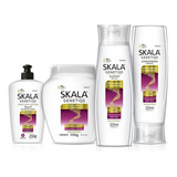 Skala Genetiqs Força E Hidratação Kit Com 4 Produtos