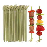 Palillo Bambu Bocadillo Chef Catering Brocheta 12 Cm 300pcs