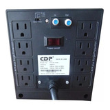 Cdp - Regulador De Voltaje Cdp 3000va/1500w 8 Cont
