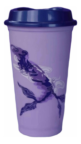 Vaso Starbucks Reusable Día De La Mujer 2024 Morado