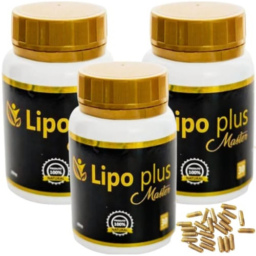 Oferta /  Pague 2 E Leve 3 Lipo Plus Master 30 Cápsulas 