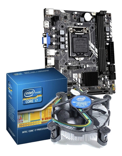 Kit I7 3770 +placa Mãe B75 Nvme  +cooler *novo* (promoção!)