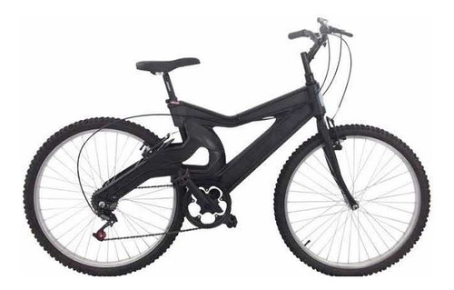 Bicicleta Ecológica Muzzicycle Aro 26 Preta Sem Marchas