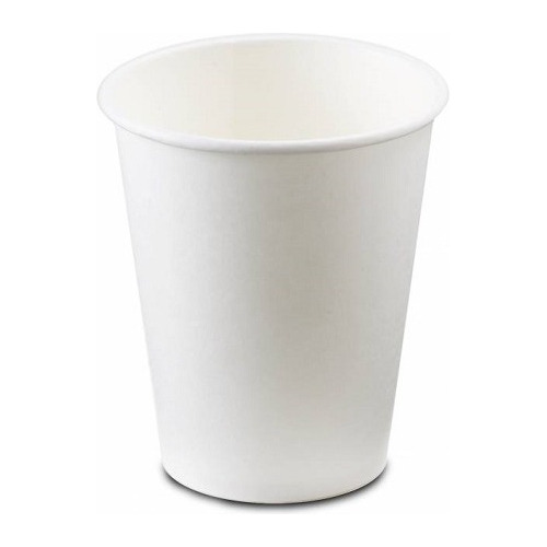 Vaso Cafe Blanco  Carton Desechable 4 Onz 100 Unds