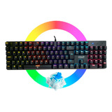 Teclado Mecânico Gamer Madset Rgb Blue Abnt2 Knup Kp-te114