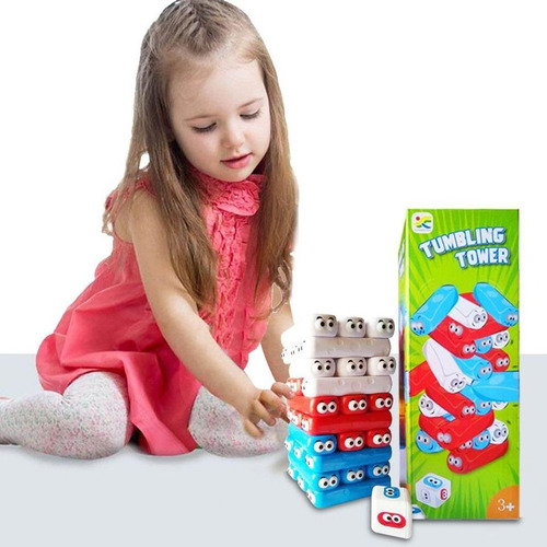 Juego De Mesa Infantil Tumbling Tower Juego Para Niños