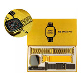 Kit Smartwatch Bluetooth Multibanda Color Dorado