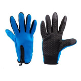Guantes Moto Invierno S-12 Tactil Termicos Impermeables Mav Talle Xl