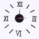 Reloj Luminoso De Pared Acrílico Con Números Romanos