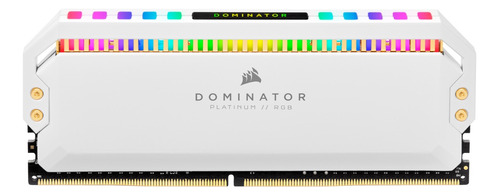Memoria Ram Dominator Platinum Rgb Color Blanco 16gb 2 Corsair Cmt16gx4m2c3200c16