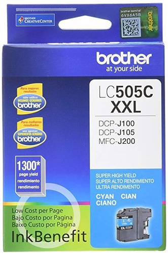 Cartucho Brother Lc 505 Lc-505 Lc505 Xxl Cian Original