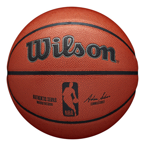 Wilson Nba Authentic Series - Balón De Baloncesto, Exterio.