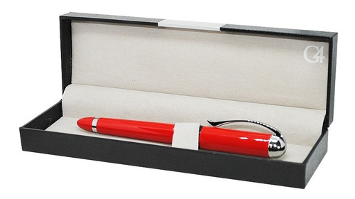 Pluma Bolígrafo Personalizado Grabado Laser Ducati Rojo