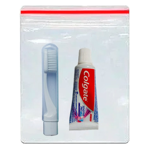 Escova Viagem + Creme Dental Colgate 30g Embalados | Cx C/10