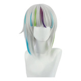 Peruca De Cosplay Wacca Lily Lights Silver Grey Hair Hair