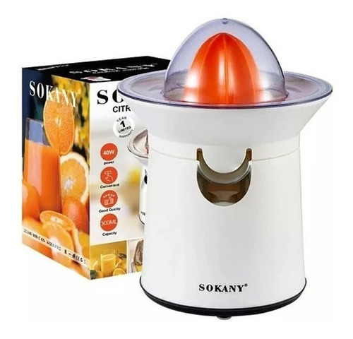 Exprimidor De Jugo Eléctrico Sokany Naranjas Limones Sk-726