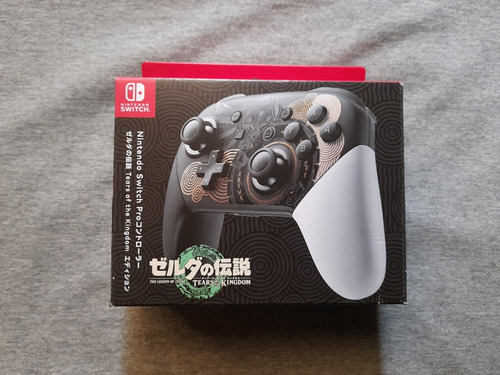 Control Pro Zelda Tears Of Kingdom Japones Nintendo Switch