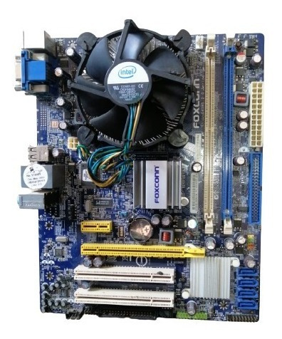 Board Para Pc Soket 775 Ddr3 Con Procesador Core 2 Dúo