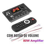 Placa Decodificador 80w (2022) Mp3 Fm Aux Bluetooth Volume!!