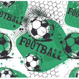 Papel De Parede Adesivo Football Futebol Bola  5m