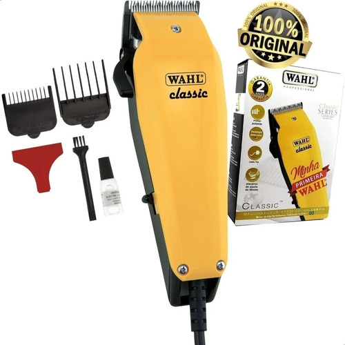 Máquina De Corte Wahl Clipper Profissional Classic 127v