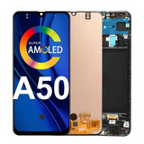 1 Pantalla Táctil Amoled Con Marco Para Samsung A50 A505g