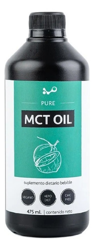 Mct Oil X 475 Ml | Keto - Vegan - Gmo Free | Origen Alemania