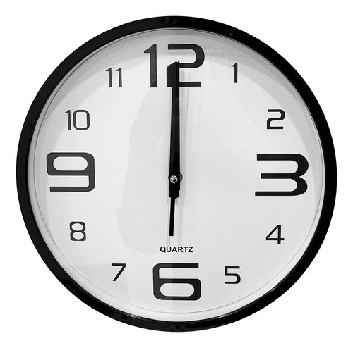 Reloj De Pared Clasico Analogo 30cm M5 Cybermonday Sheshu