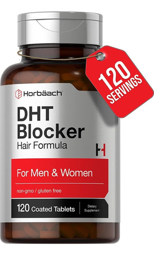 Bloquedor Dht 120 Capsulas Apoya El Crecimiento Del Cabello