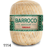Barbante Barroco Maxcolor Nº 6 - 400g - Escolha Sua Cor