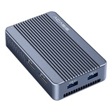 Carcasa De Disco Duro Acasis M.2 Para Portátil Nvme Mac Dual