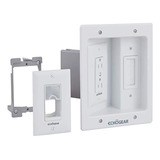 Echogear En Kit De Corrector De Cables De Pared - Ocultar Ca