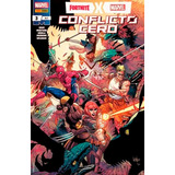 Fortnite X Marvel Conflicto Cero #3 + 1 Codigo - Panini