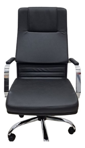 Sillon Ejecutivo Cromado Asia Tapizado Ecocuer Full