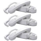 Kit 3 Pcs Interfone Apartamento Porteiro Universal Agl-p100