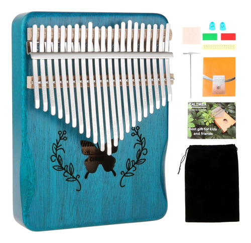 Lemfema Kalimba 21 Teclas, Piano De Pulgar Kalimba Portatil,