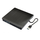 Reproductor De Dvd Externo Y Grabadora Para Portátil/pc Negr