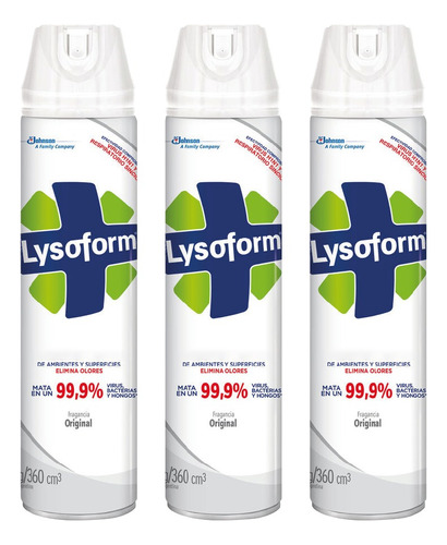 Ly Soform / Neutralizador De Aromas 275 G X3 Pack