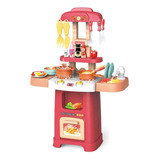 Set Cocina De Juguete Infantil Agua Sonidos Y Luz 