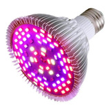 2 Lampadas Led Grow 50w E27 Full Spectrum Bivolt Ir+uv