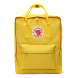 Mochila Fjallraven Kanken Casual Unisex De 16 L Para Adultos Amarillo