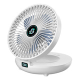 Ventilador Inalámbrico Plegable De Carga Y Enchufe