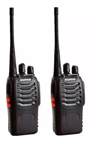 Pack 2 Radio Walkie Talkie Baofeng 888s Con Manos Libres